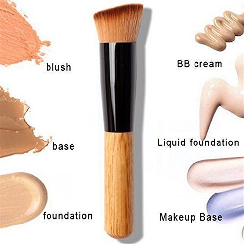 VALUE MAKERS Makeup Foundation Powder Brush - Professional Make Up Brush - Cosmetics Tools - Liquid Foundation Brush - Face Blush Powder Brush - Contour Blush Brush - Concealer Brush (style 1)