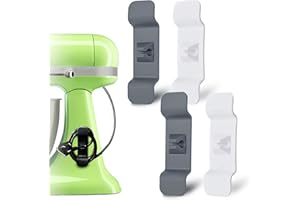 EMHTHME 4 Stück Kabelwickler Küche Kabel-Organizer für Küchengeräte,Selbstklebend Kabelaufwicklung,Kabelhalter Für Geräte,Kabelklemmen Kabelführung,Kabelverkürzer Kabelclips,Mixer Heißluftfritteuse Entsafter