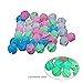Produktbild Longsonk Fahrrad Zubehör, Fahrrad Rad Speichen Perlen, Fahrrad Speichen Dekorationen, Draht Perlen, Bunte Kunststoff Clip Speichen Perlen(Leuchtende Perlen)