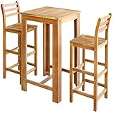 Material: Massives, geöltes Akazienholz Möbel Möbelgarnituren Küchen- & Esszimmergarnituren