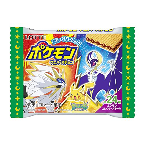 Preisvergleich Produktbild Eine Lotte Pokemon Wafer Schokolade Eingangs × 30 Stück