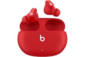 Beats Studio Buds – True Wireless Noise Cancelling Earbuds – IPX4 rating, Sweat Resistant Earphones, Compatible with Apple & Android, Class 1 Bluetooth, Built-in Microphone Red