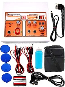Narayani Traders Solutions ElectroTherapy Physiotherapy machine Combo Ultrasonic Ultrasound with T.E.N.S. with 1 Year Warranty