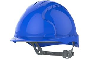 JSP EVO2 Casco de Seguridad con trinquete Slip, Azul (AJE030-000-500)