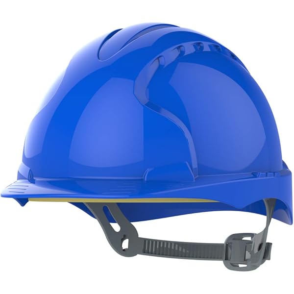 Casque De Chantier Réglable Et Respirant Grande Taille Jusqu'à 66cm