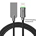 Elove 4Ft(1.2Mtr) Zinc Alloy Nylon Braided Cord [Apple MFI Certified] Lightning to USB Cable With LED Auto Disconnect Technology for Apple iPhone 6,6Plus,7,7Plus,5C,5S,SE,iPad And Other iOS Devices RS.999.00