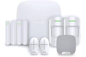 AJAX Kit PLUS-2W Alarma de casa, Blanco