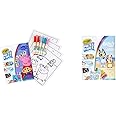 Crayola Color Wonder - Peppa Pig Mess-Free Colouring Book & Color Wonder - Bluey Colouring Mess-Free Book