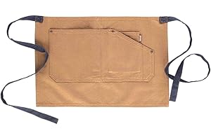 TEAMWORK WORKTEAM Delantal Vaquero de Cocina y Hostelería - Mandil Corto