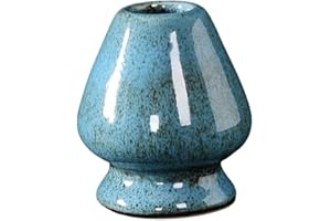 JISADER Porte-Fouet Matcha, Support Chasen, démarreur de cérémonie Matcha, Bol Matcha, Outil à thé, Bleu