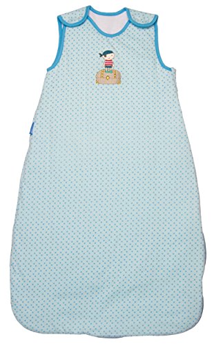 Grobag Pirate and Treasure Baby Boy Sleeping Bag - 2.5 Tog - 18/36 Months - Simply Grobag Range - Clear Packaging