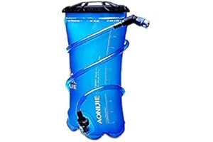 AONIJIE 1.5L/2L/3L Foldable TPU Water Bag Hydration Bladder For Outdoor Sport Running Camping Hiking Bicycle (3L (101.5oz))