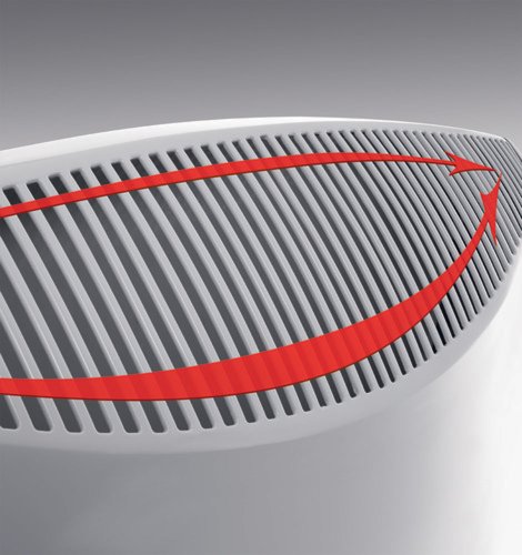 DeLonghi HCS 2530 F Konvektor, Gebläsefunktion (geeignet für Räume bis zu 60 Kubikmeter) - 3