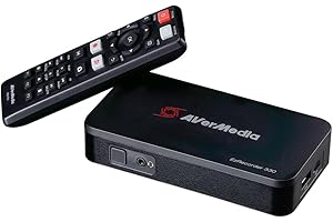 AVerMedia EZRecorder 330G, scatola verde, 4K, registrazione pass-through e 1080p, registratore HDMI, PVR, DVR, registrazione programmazione, blaster IR, editing senza PC, facile installazione