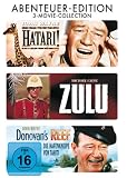 Hatari / Zulu / Hafenkneipe von Tahiti [3 DVDs] - John Wayne