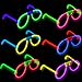 Produktbild German Trendseller® - 6 x Magische Leucht - Brillen LED  KNALLBUNT  Farb MIX  Kindergeburtstag  Schatzsuche  Mitgebsel  6 Stück