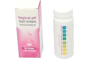 FUNCHIC Vaginal PH Test Strips for Women(50 Strips) Feminine pH Test for Vaginal Health,Vaginal pH Balance Test
