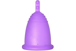 メルーナジャパン MeLuna Classic Copa Menstrual, Palito, Violeta, Talla M - 1 Unidad