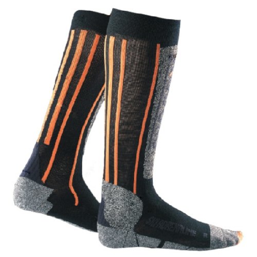 X-Socks-Funktionssocken-Ski-Silver-Adrenaline