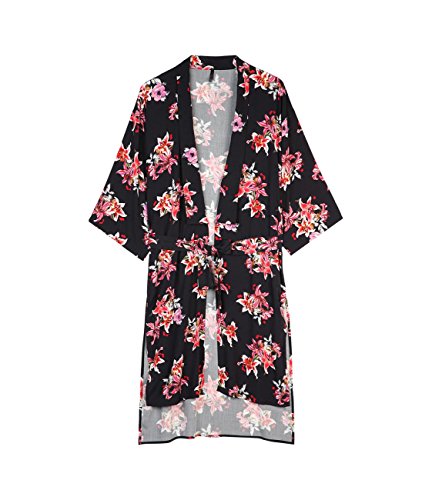 Preisvergleich Produktbild Intimissimi Damen Langarm-Kimono aus Viskosetuch Flower of Life