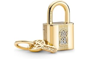 Pandora Moments Charmsy pozłacane 14-karatowym złotem