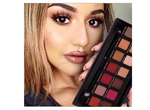 GODHL 12 Farben Lidschatten Palette Profi Augenpalette Makeup Eyeshadow Kosmetik - 3