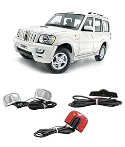 AUTO CONCEPT Logo LED Shadow Light for Mahindra Scorpio (Set of 2)