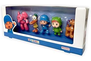 Comansi - Set Collezione Pocoyo 5 Figure: Pocoyo, Elly, Anatra, Loula Nina