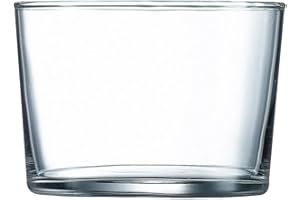 Luminarc Chiquito Vasos Bajos Vidrio 23cl Transparente, 4 Unidad (Paquete de 1)