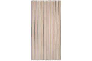 SIGNORBIT Pannello Effetto Legno in EPS Resinato Modello: ABIES Misura 100x50 Cm Spessore 2,5 Cm Decorativo e Termoisolante