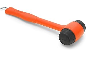 Moscatelli Martello Campeggio Polivalente, Robusto ed Ergonomico con Gancio per Estrarre Picchetti – Leggero, Compatto e Resistente, Ideale per Terreni Morbidi, Umidi e Misti