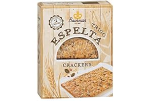 BACHMANN Bachman- Galletas Crackers Elaboradas con Trigo Espelta- Snack Saludable para Cualquier Momento del Día- 240 Gramos