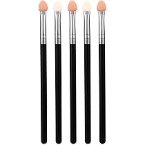 30 Einweg-Lidschatten-Applikatoren – Doppelseitige Ovale Schwämme, 5,2 Cm