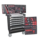 Hochwertige Verarbeitung von Werkstattwagen, Einlegern und Werkzeug