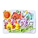 FEESHOW Baby Bed Bell Sound Toys Auto Music Box Soft Lullaby Sounds Crib Mobile