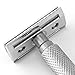 Executive Shaving Braveheart Stainless Steel Handle Safety Razor - No Blades Included