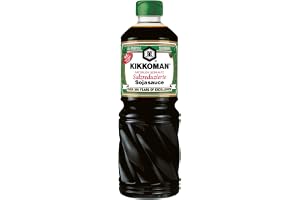 Kikkoman Salsa de soja baja en sal 975 ml
