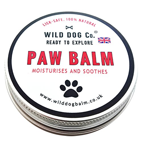 Dog Paw Balm natural organic soother for cracked, dry, itchy paws and