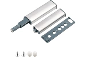 SUFUNE 2 Pezzi Push Pull per Ante Robusto Apertura a Pressione Ante Chiusura Magnetico Pressione Home Push to Open Custodia in Alluminio Chiusura Scrocco Magnetico