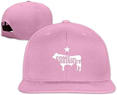 Facsea Runy Custom Come And Brisket Adjustable Baseball Hat &amp; Cap Pink