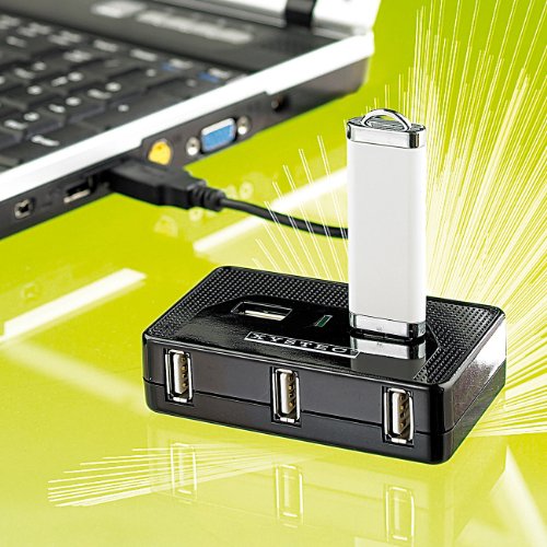 Xystec Aktiver USB-2.0-Hub mit 7 Ports, Netzteil - 2