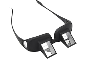 GENERIC Glasses 90-Grad-Prisma-Brille Zum Liegen, Lesen und Fernsehen, Hochauflösendes Optisches Glas, Reduziert Ermüdung der Augen, Geräumiger Innenraum