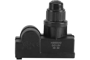 DEWIN Remplacement de L'allumeur de Barbecue avec Bouton-Poussoir, Allumeur Universel DC1.5V Générateur de Bougie de Gril à Gaz Alimenté Par Batterie pour les Grillades