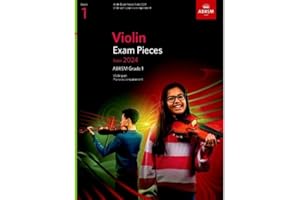 Violin Exam Pieces from 2024, ABRSM Grade 1, Violin Part & Piano Accompaniment (ABRSM Exam Pieces) English