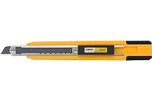 Olfa Cutter PA-2 A, Acier Inoxydable, Noir et Jaune, 14,5 x 1,8 x 0,5 cm