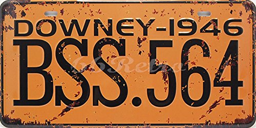 Downey 1946 BSS,564, en relieve Metal muestra de la lata, pared decorativa cartel 66Retro