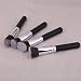 Ularmo Women 4 Pcs Black Synthetic Kabuki Flat Foundation Brush