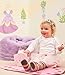 Princess Girl's Nursery and Bedroom Wall Sticker Make-Over Kit