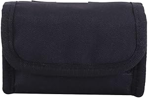 MiOYOOW Shell Holder, 10 Rotondi Supporto per Cartridge Tattiche Molle Ammo Bag, Custodia per Proiettili in Nylon per Caccia All'Aperto