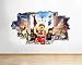 Price comparison product image Lego Superheroes Cool Kids Bedroom Smashed Wall Decal 3D Art Stickers Vinyl Room